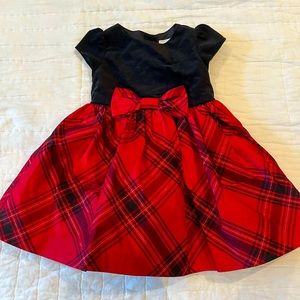 Holiday Red Plaid Dress